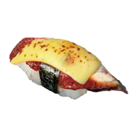 Nigiri anguila con queso